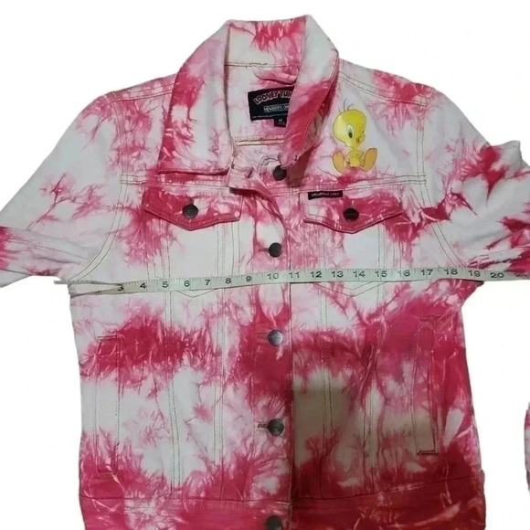 Members Only Tiedye Jacket. Size Medium - Picture 6 of 6